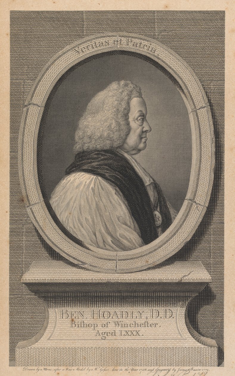 Benjamin Hoadly, Bispo de Winchester de James Basire