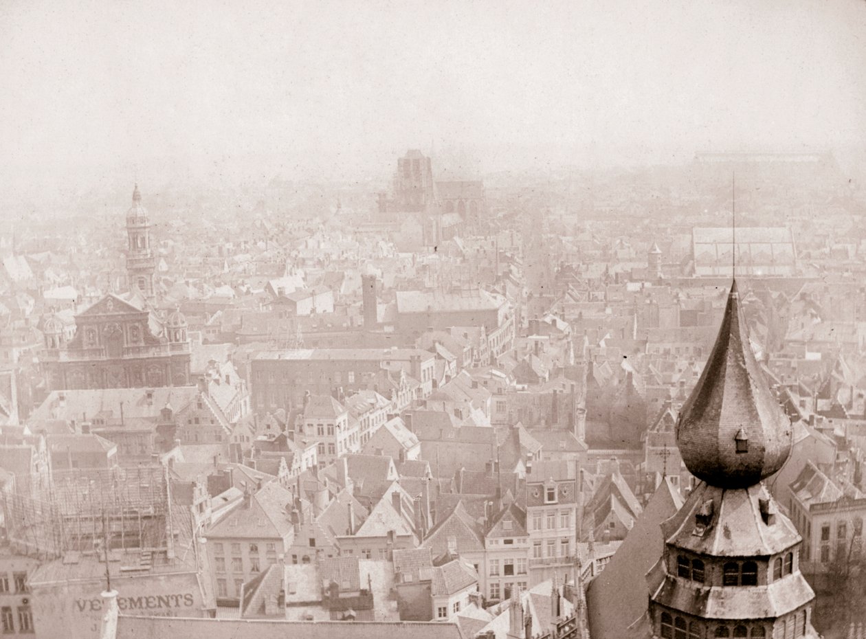 Skyline de Antuérpia, 1898. de James Batkin