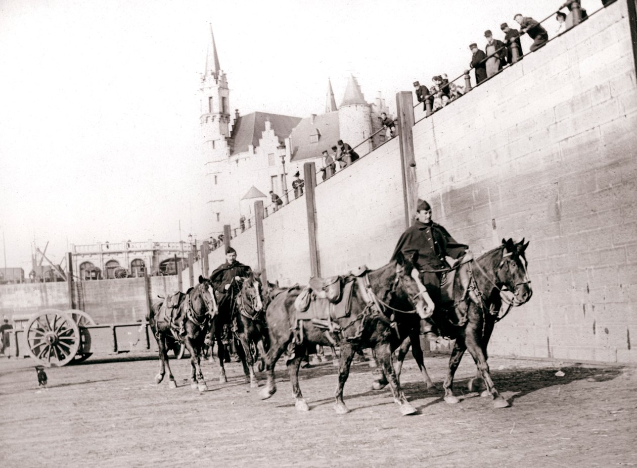 Cavaleiros, Antuérpia, 1898. de James Batkin