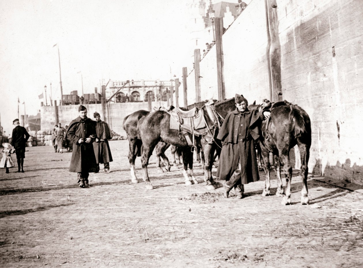 Cavaleiros, Antuérpia, 1898. de James Batkin