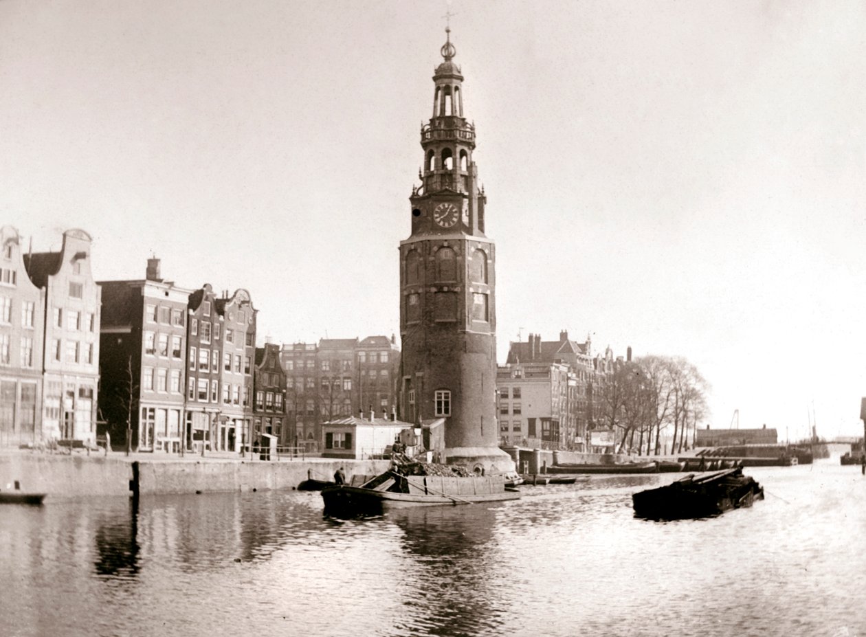 O Montelbaanstoren, Amsterdã, 1898. de James Batkin