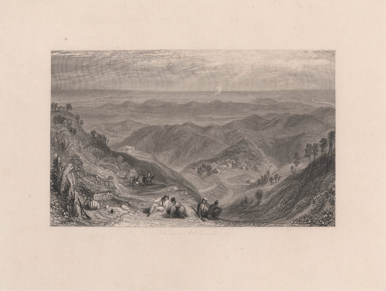 Mussooree e o Dhoon de Landour de James Baylis Allen