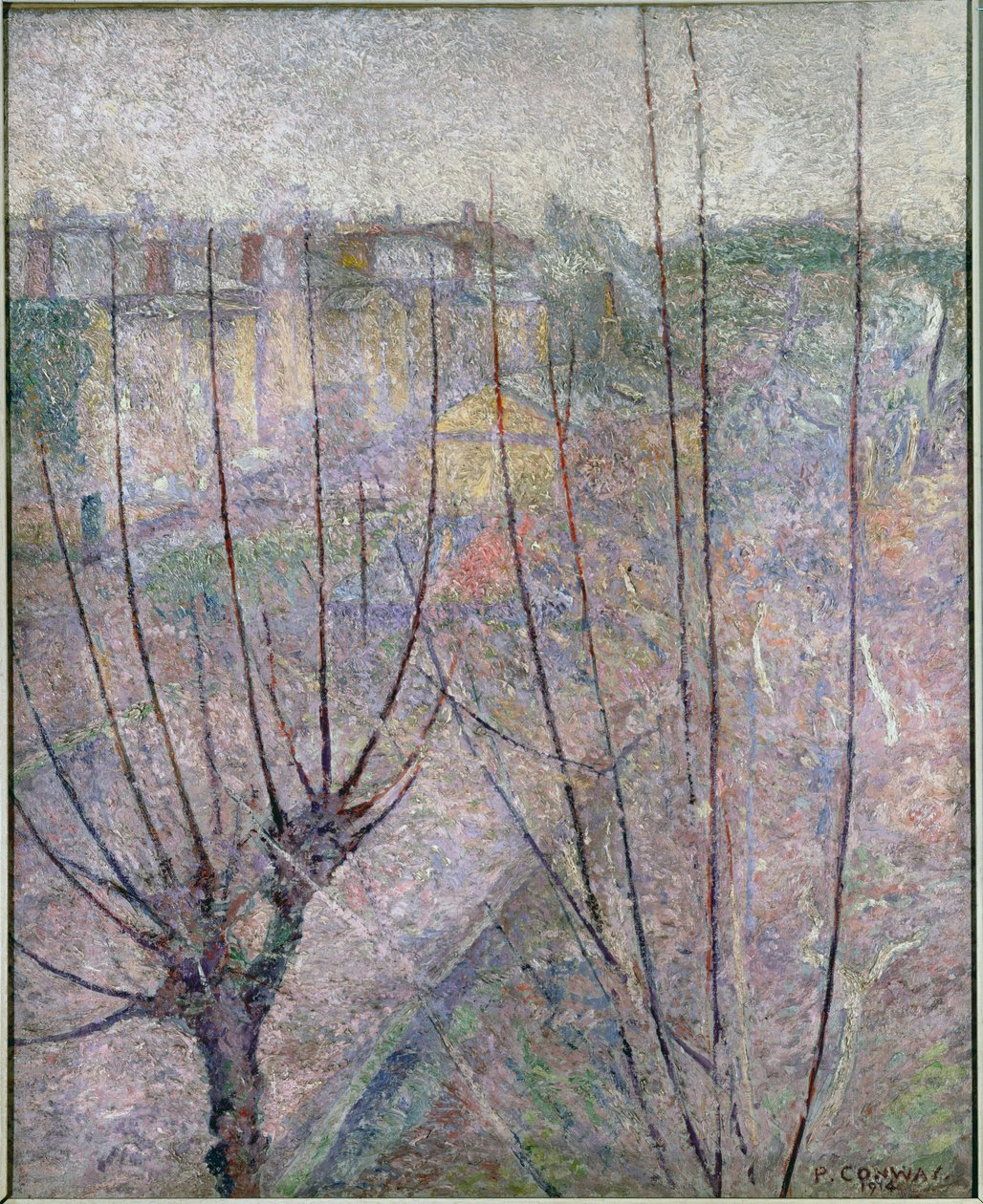 Árvores Pollarded, Ashford de James Brown
