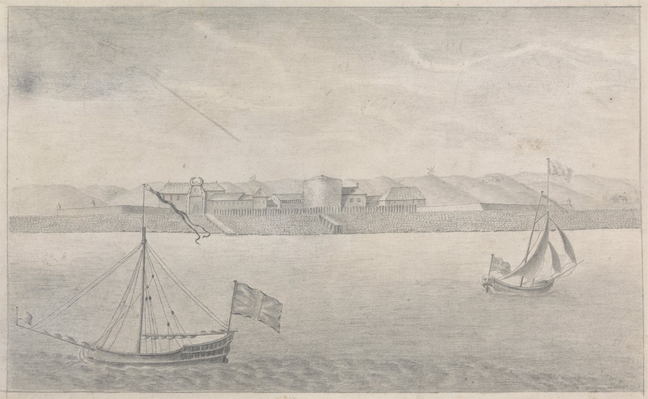 Barcos num porto de James Bruce