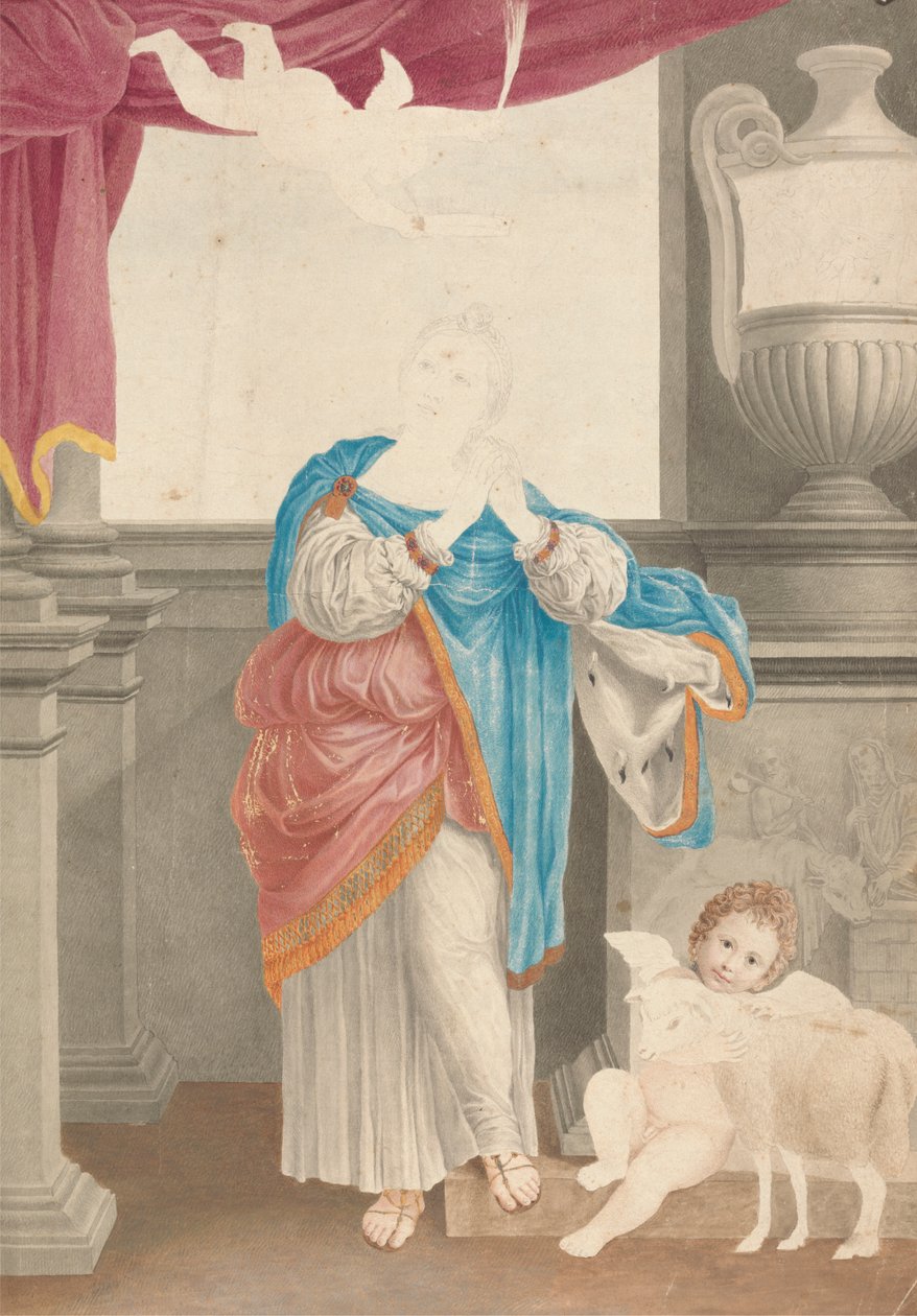 St. Agnes (depois de Domenichino) de James Bruce