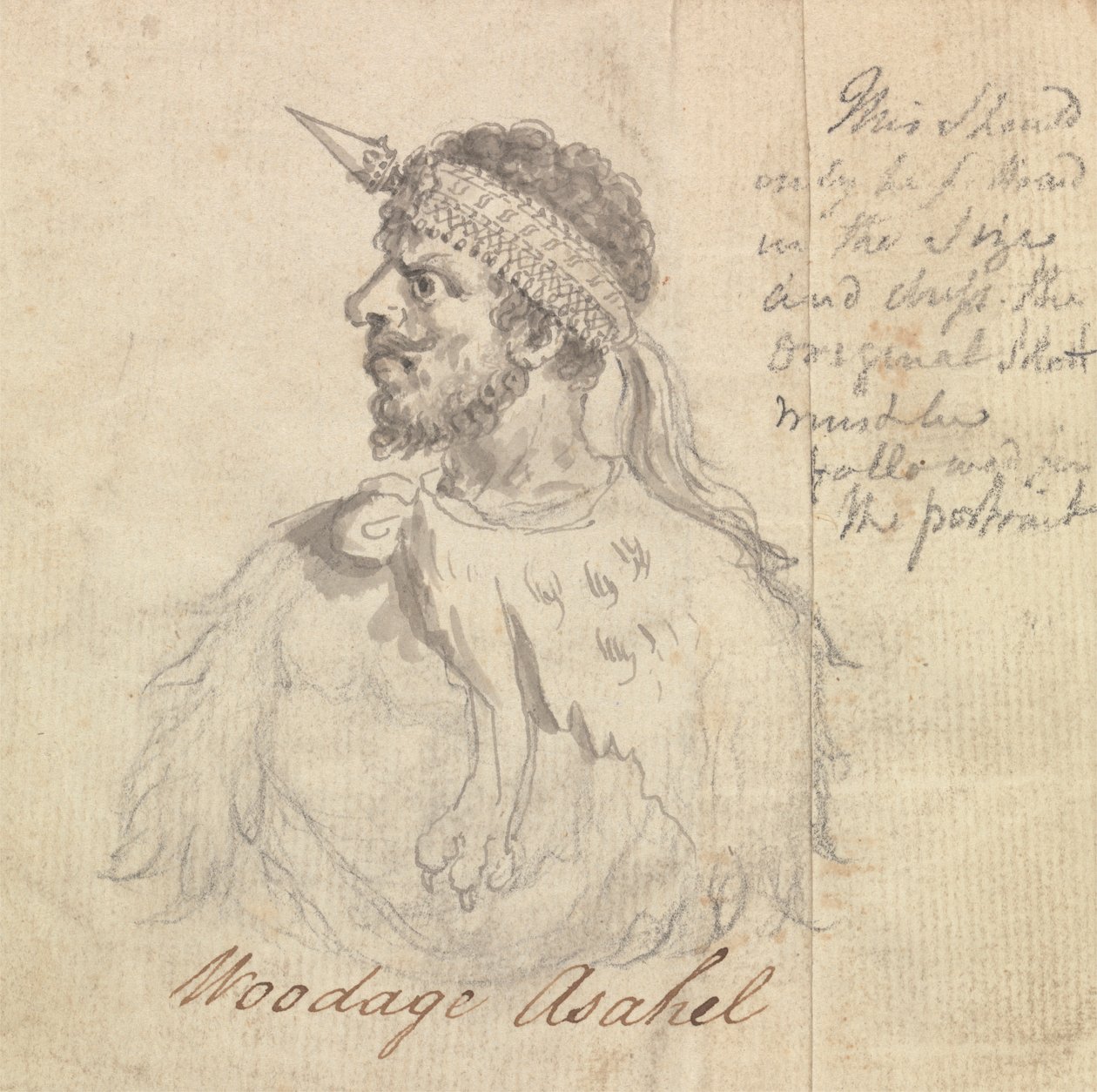 Madeira Asahel Wearing Asahel Wearing Ceremonial Headband de James Bruce