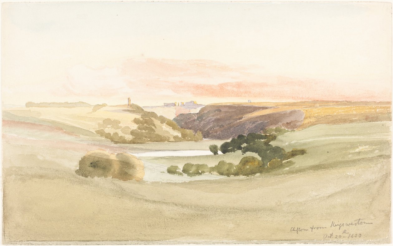 Clifton de Kingsweston, 1830. de James Bulwer