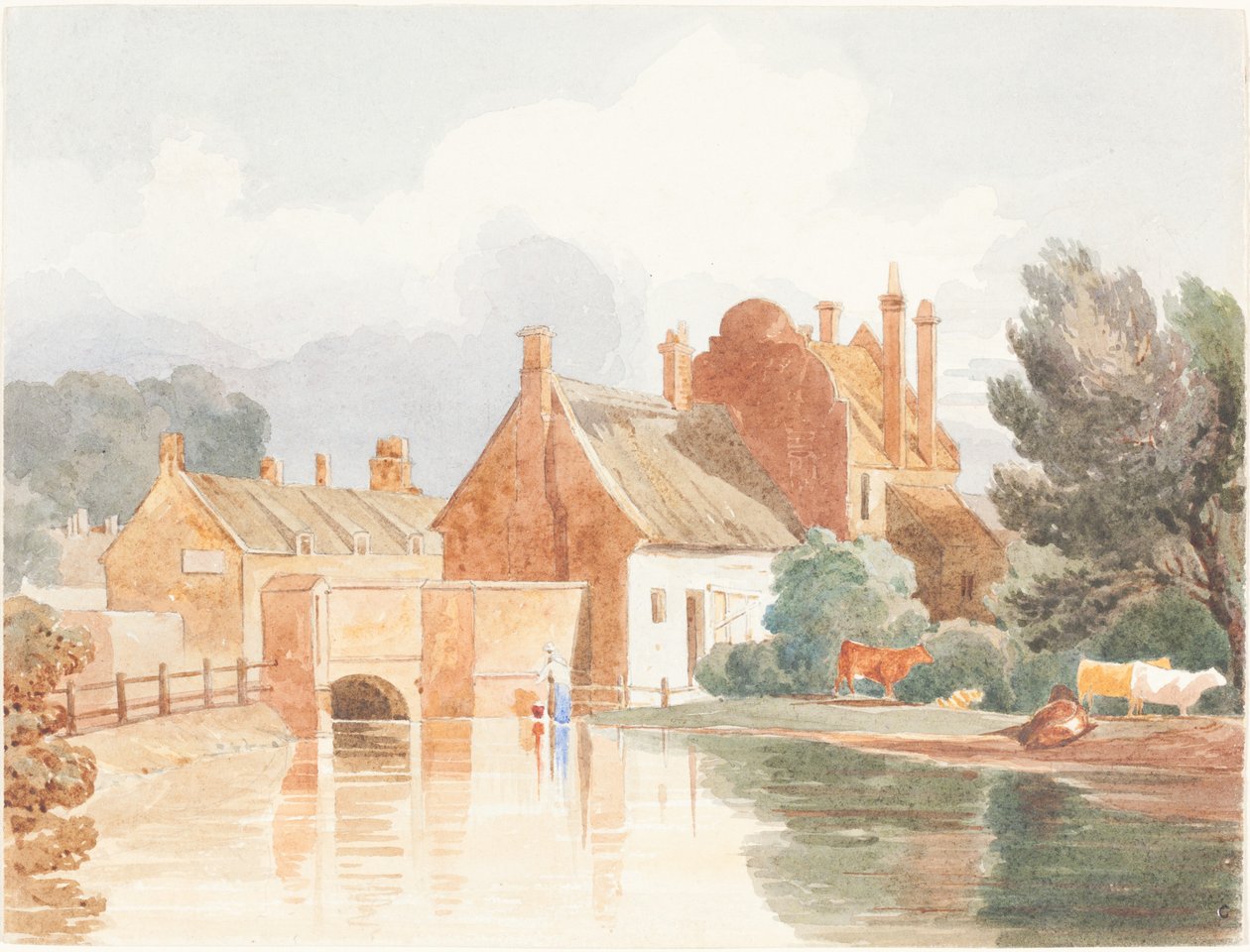 No Bure, perto de Aylsham, Norfolk de James Bulwer