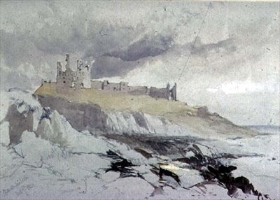 Dunstanburgh Castle de James Burrell Smith
