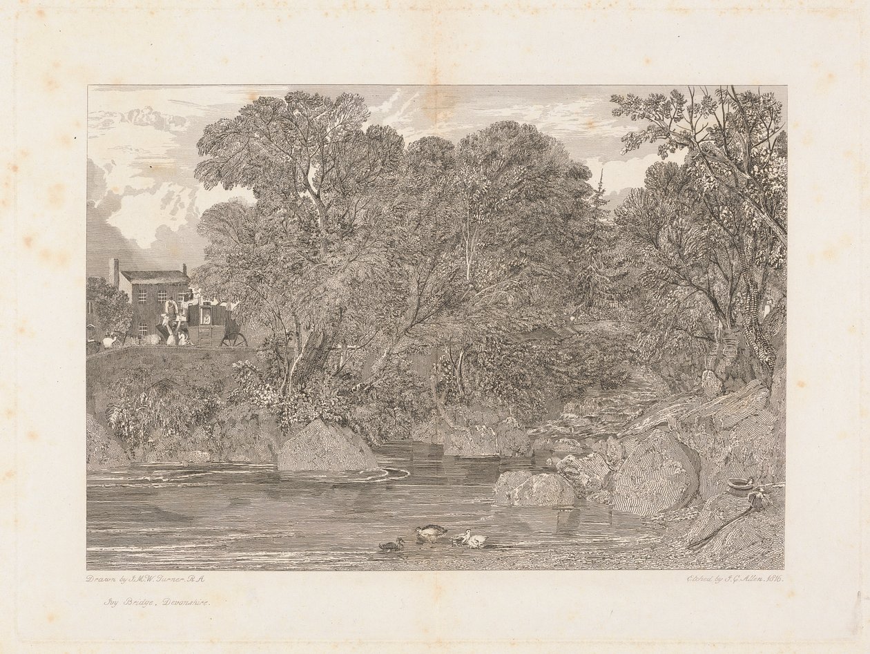 A Ponte Ivy, Devonshire de James C. Allen