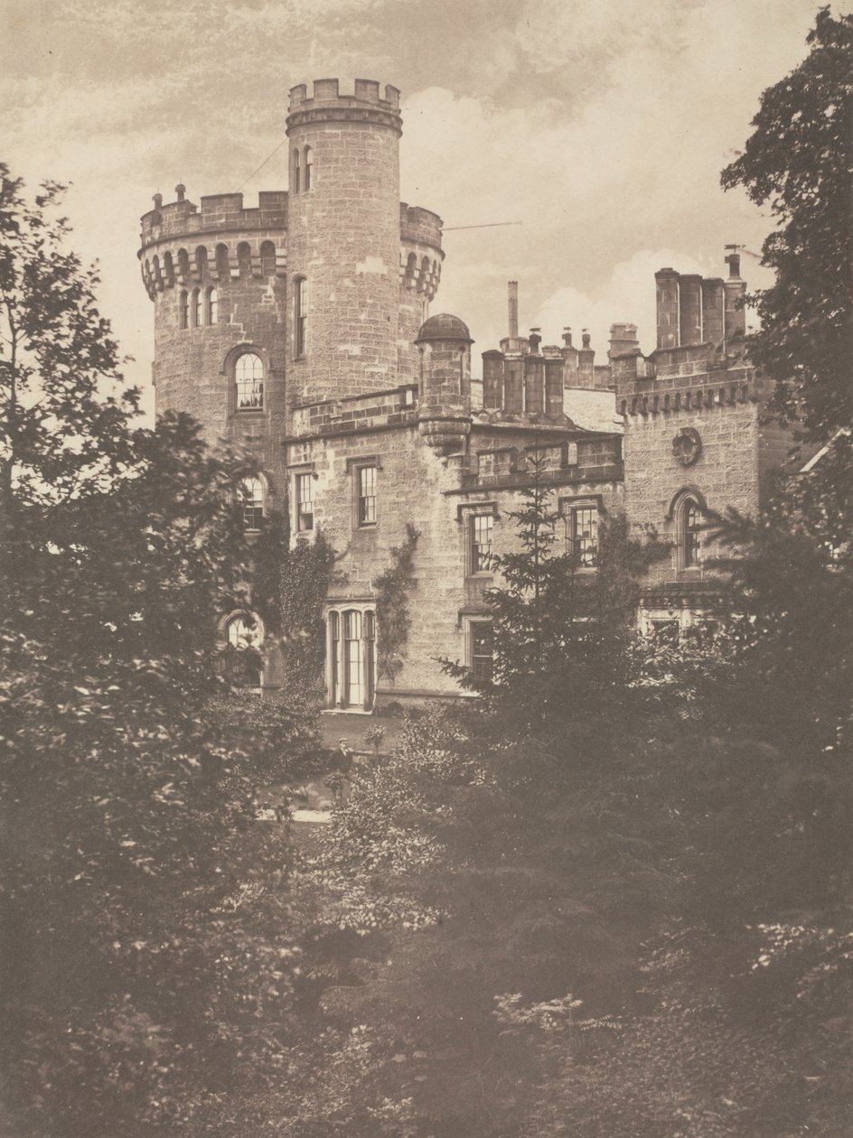 Vista do Castelo de Tullichewan, Glasgow de James Campbell of Strachathro