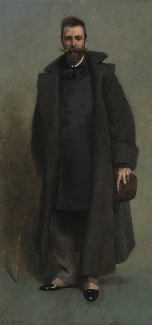 Retrato de William Merritt Chase de James Carroll Beckwith