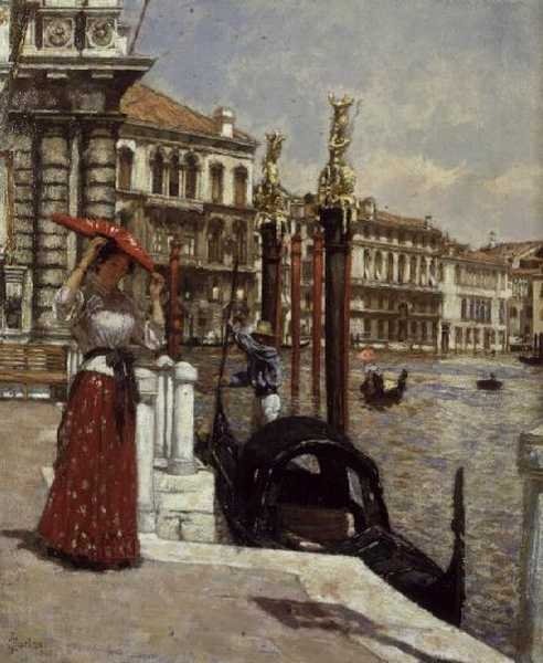 No Grande Canal, Veneza de James Charles