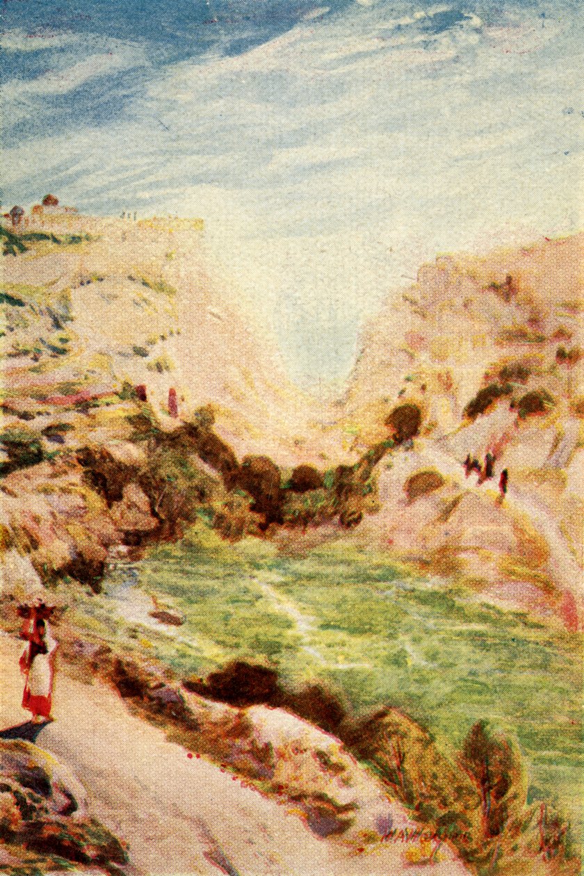 Jerusalém, Os Reis Dale - Matt. xxiii. 37, c1924. Criadores: James Clark, Henry A Harper. de James Clark and Henry A Harper