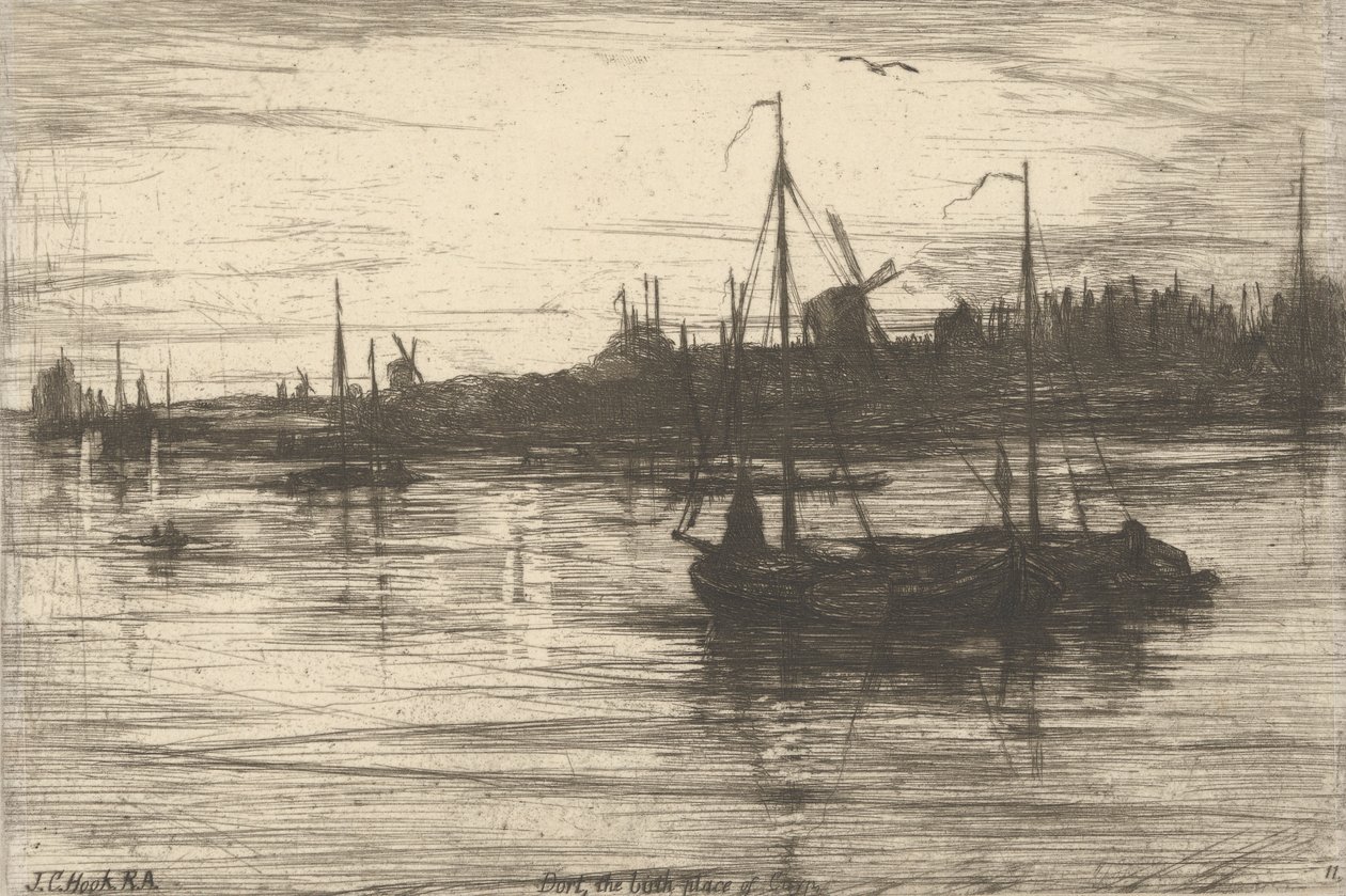 Dort, o local de nascimento de Cuyp de James Clarke Hook