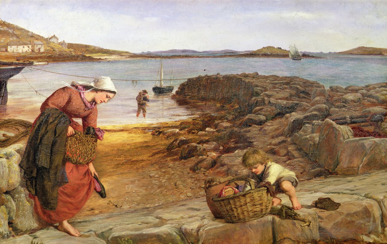 Saindo em Águas Baixas de James Clarke Hook