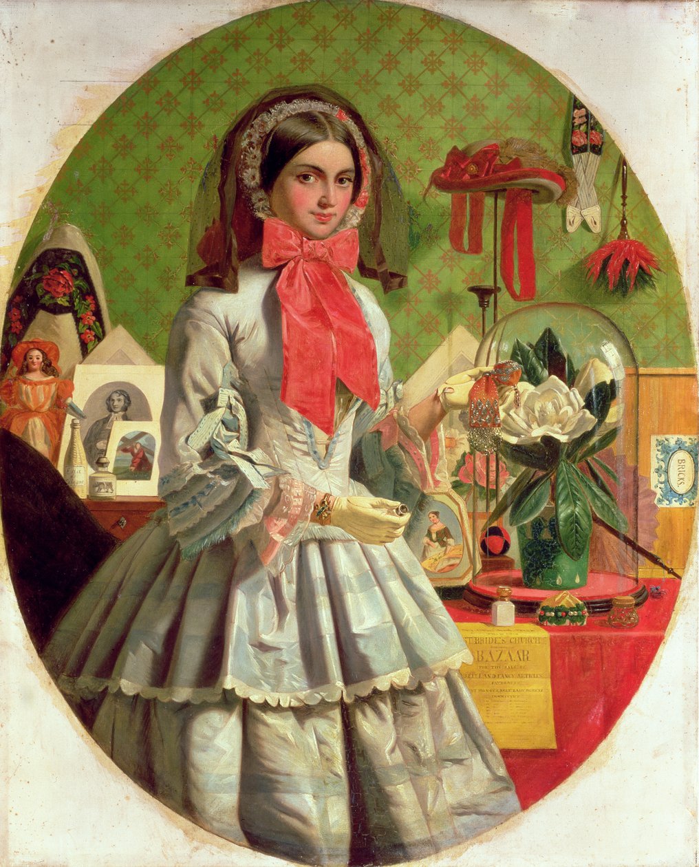 "Para venda" (óleo sobre tela) de James Collinson