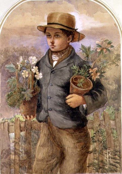 Garoto de Jardim de James Collinson