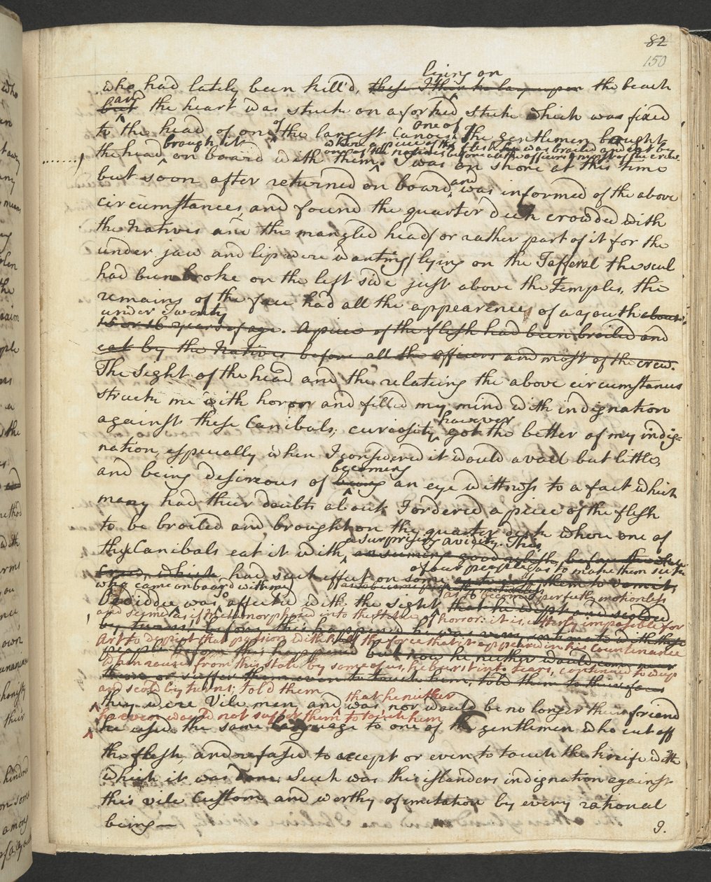 Acrescentar MS 27888 f.150r Captain Cook