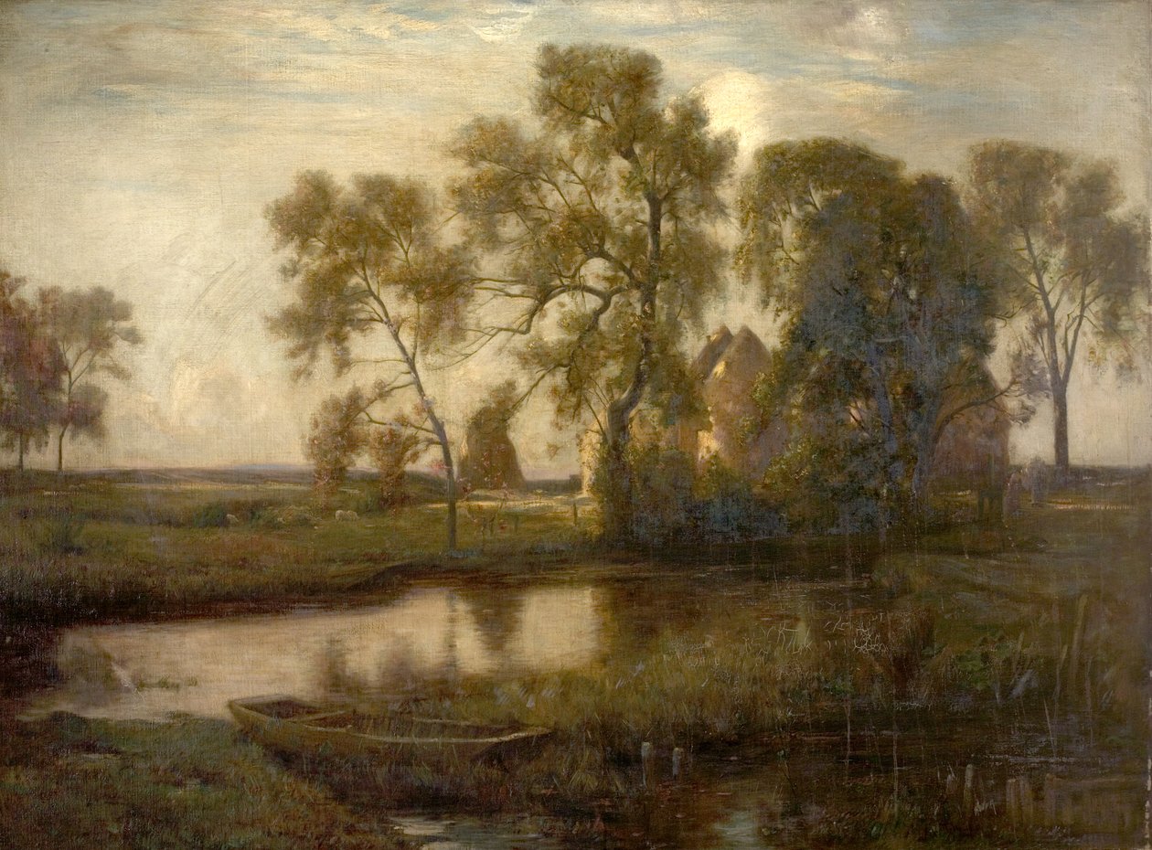 Uma Fazenda Marshland de James Coutts Michie