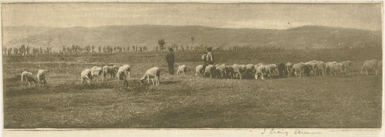 Uma pastoral lombarda de James Craig Annan