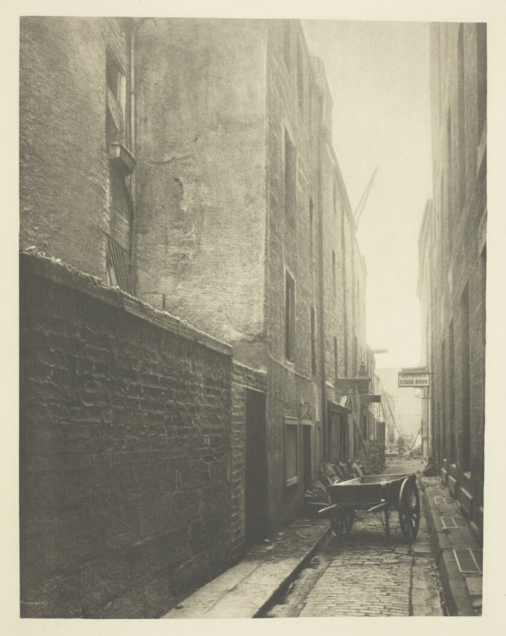 Rua traseira de Trongate de James Craig Annan