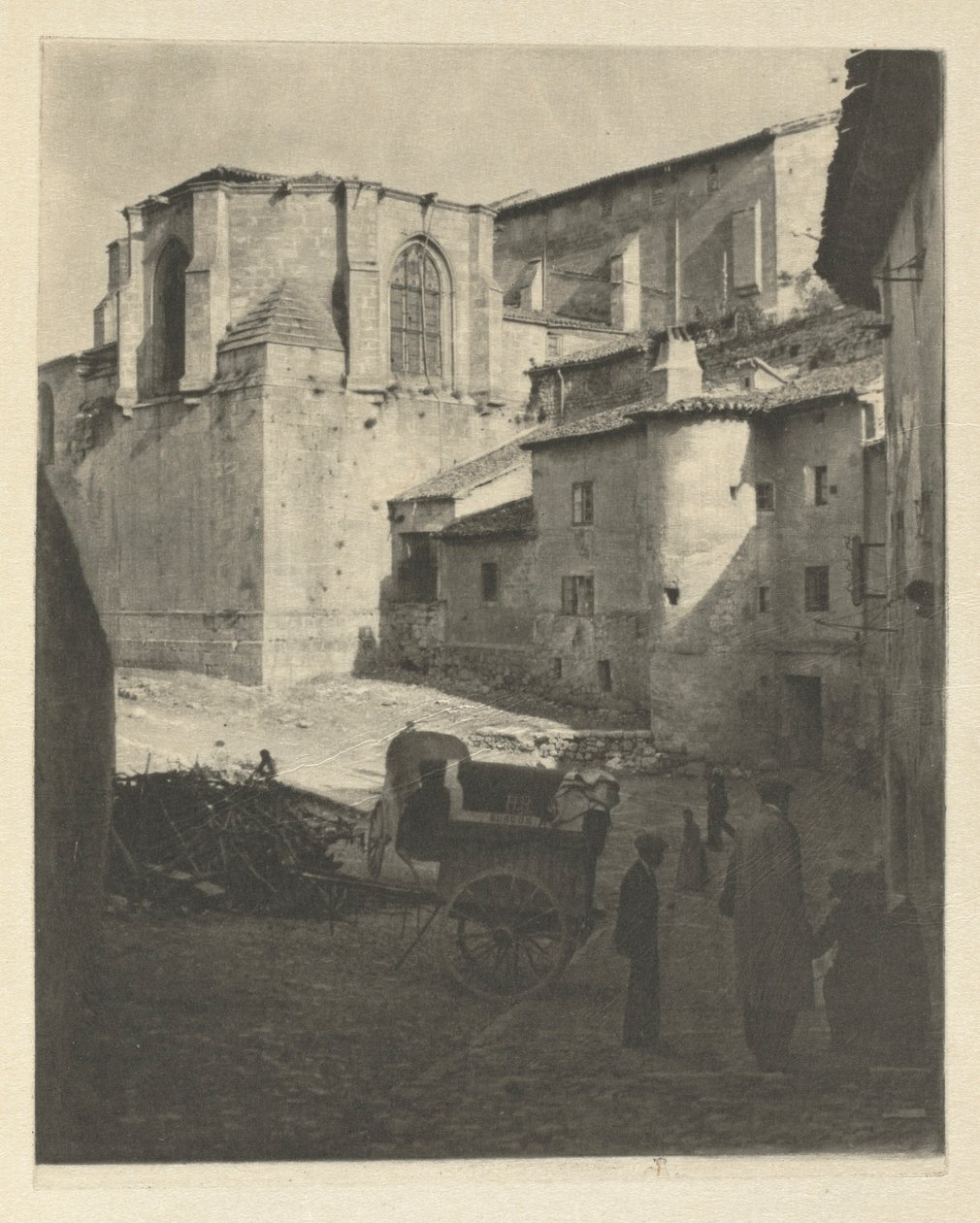 Trabalho de câmera: Igreja Velha - Burgos, 1914. de James Craig Annan