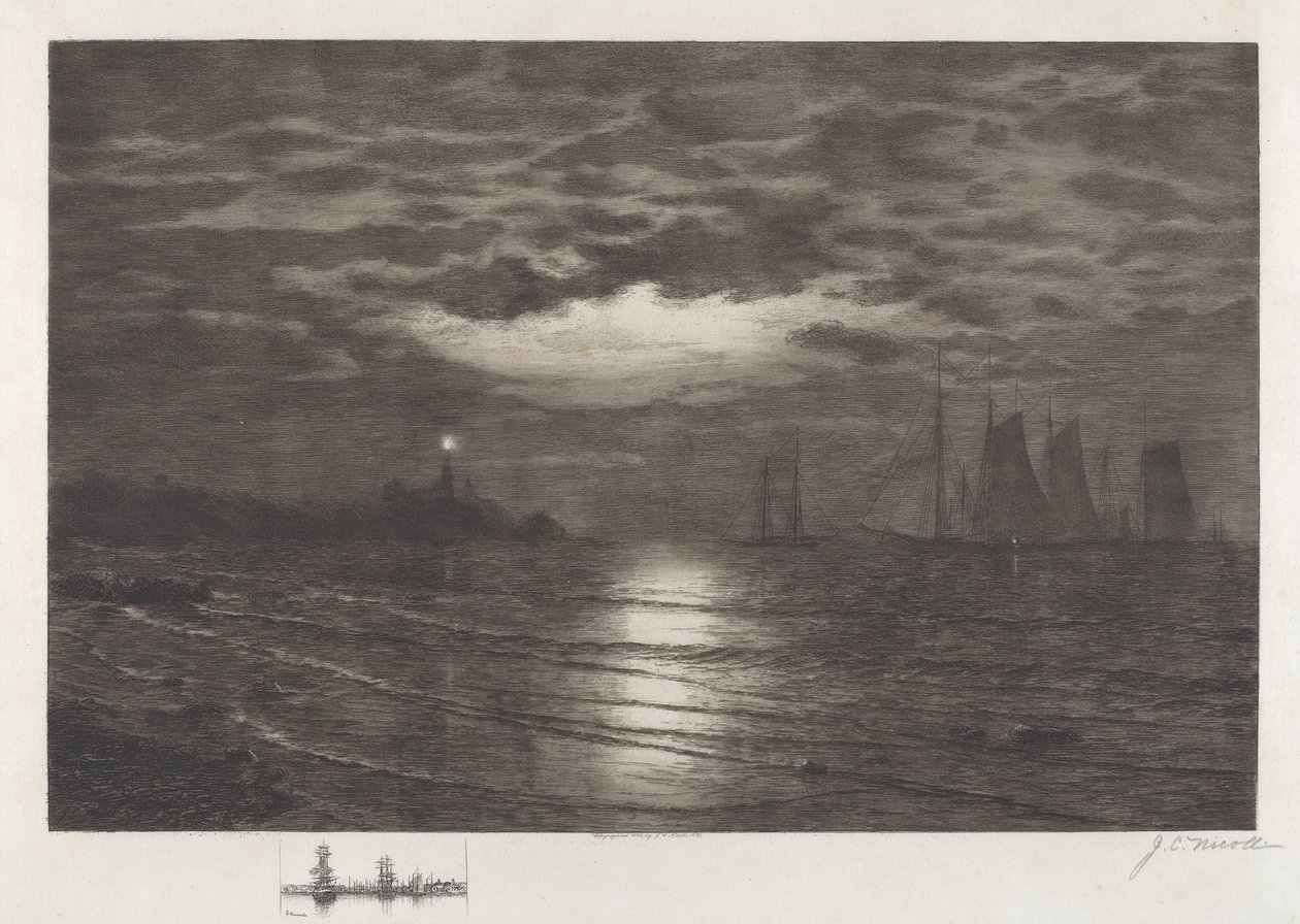 Ilha de dez libras Gloucester de James Craig Nicoll