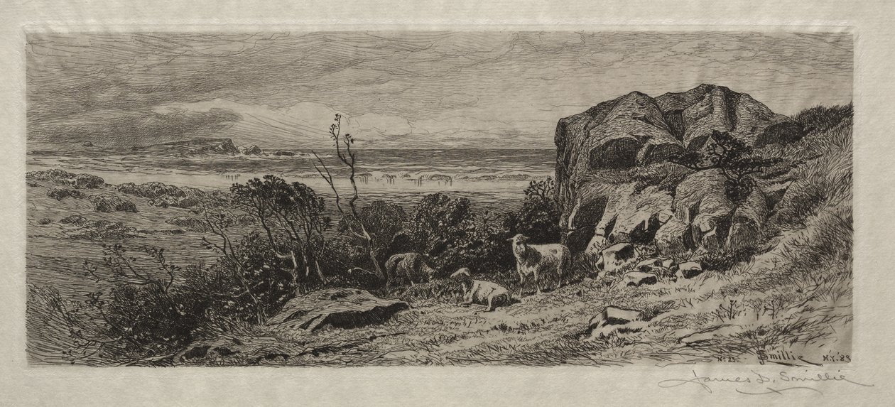 Um recanto de Marblehead Neck de James David Smillie