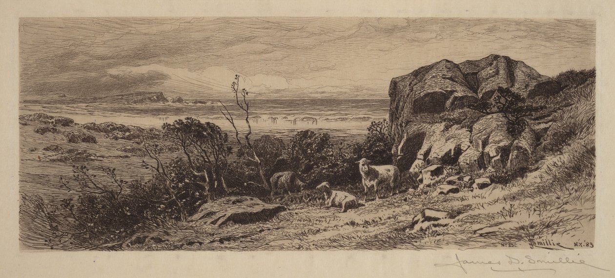 Um recanto de Marblehead Neck de James David Smillie