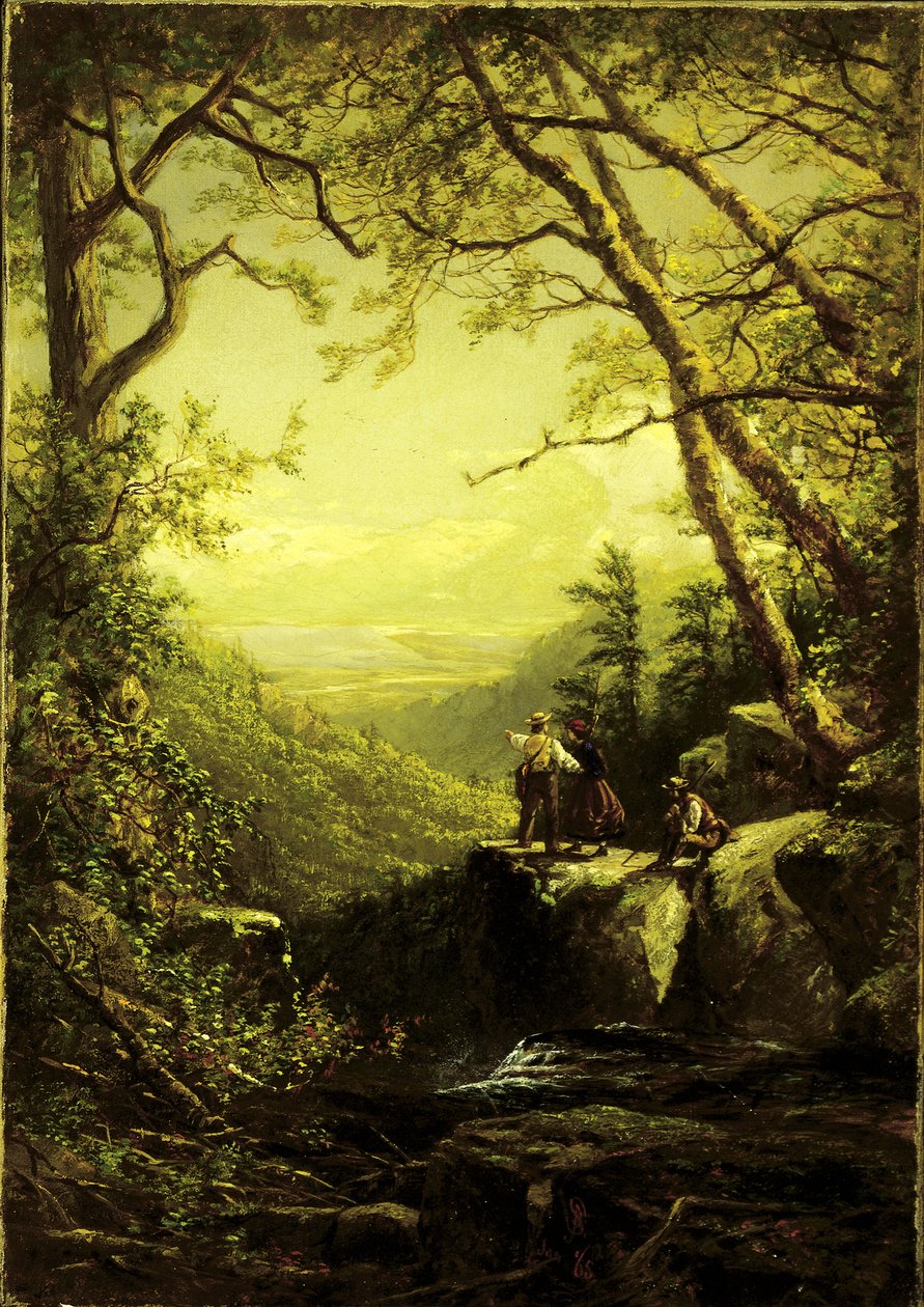 Kaaterskill Clove, janeiro de 1865, 1865. de James David Smillie