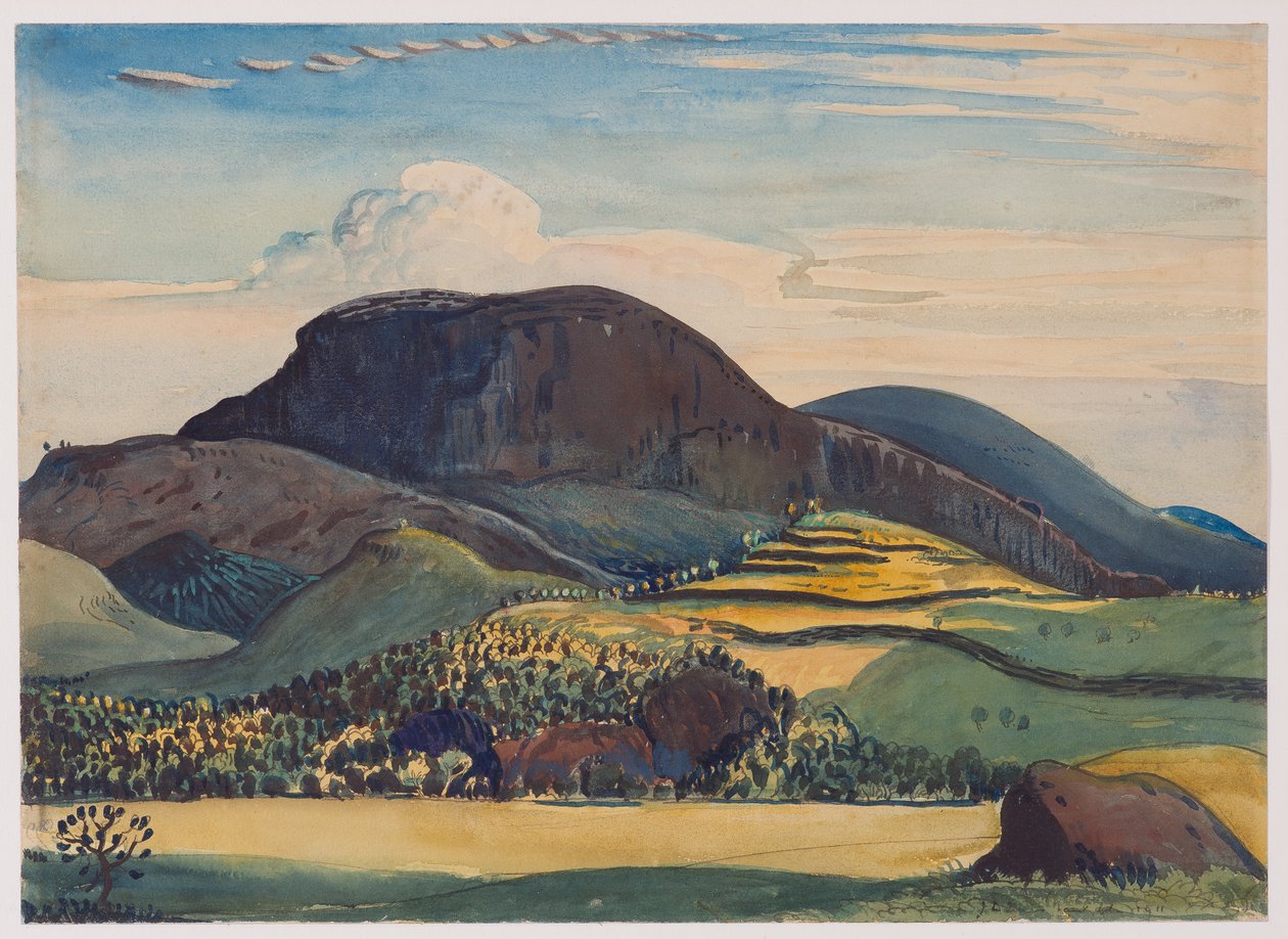 Nant Ddu, c.1911 de James Dickson Innes