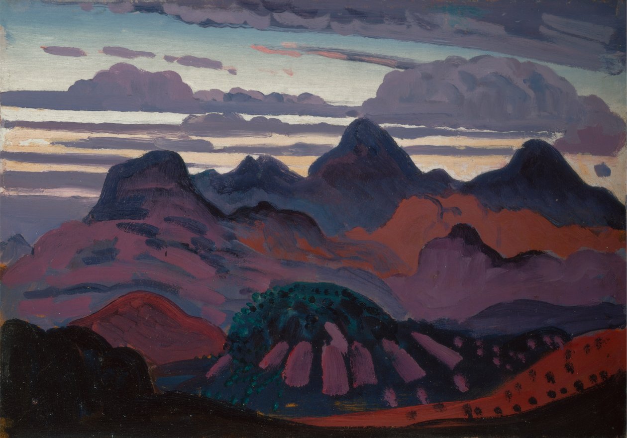 Os Moelwyns de Llan Ffestiniog de James Dickson Innes