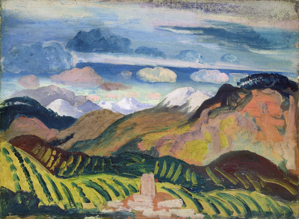 Vernet (Paisagem provençal) de James Dickson Innes