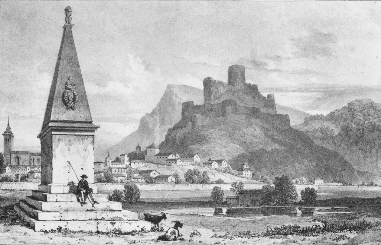 Almanza. Campo de Batalha, 1823. de James Duffield Harding