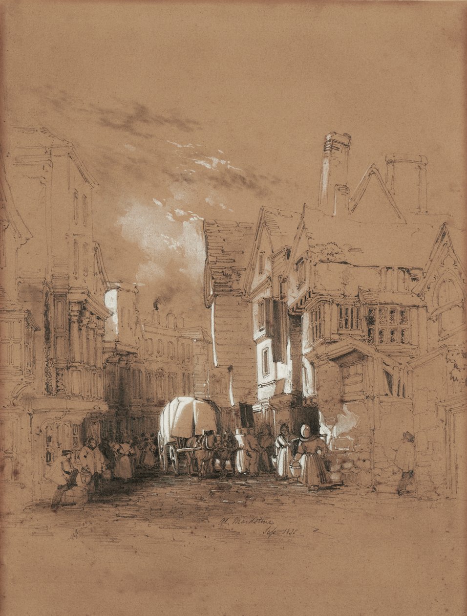 Rua do Banco, Maidstone de James Duffield Harding
