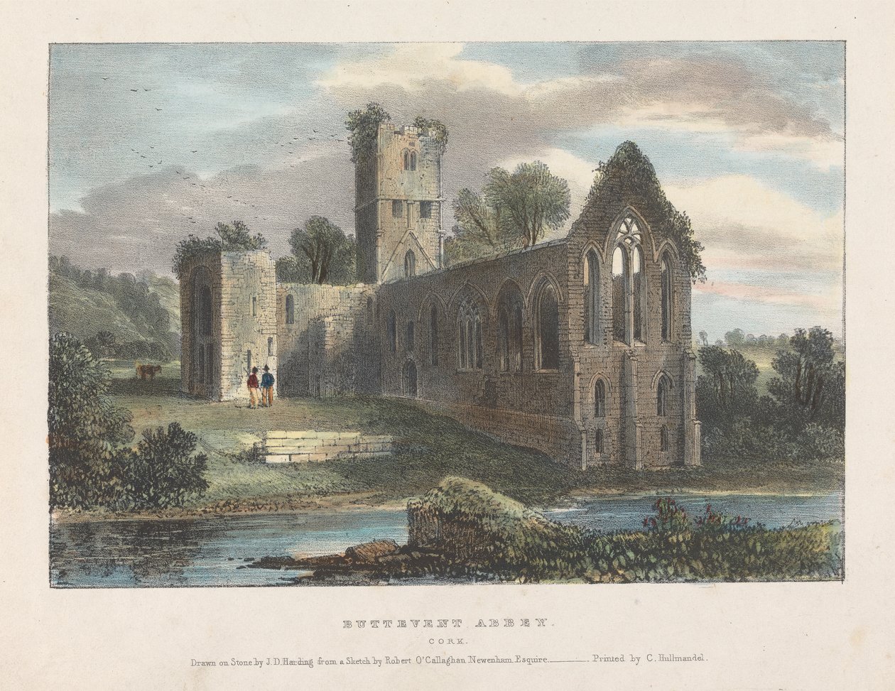 Abadia de Buttevent de James Duffield Harding