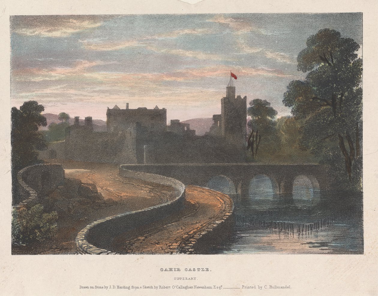 Castelo de Cahir de James Duffield Harding