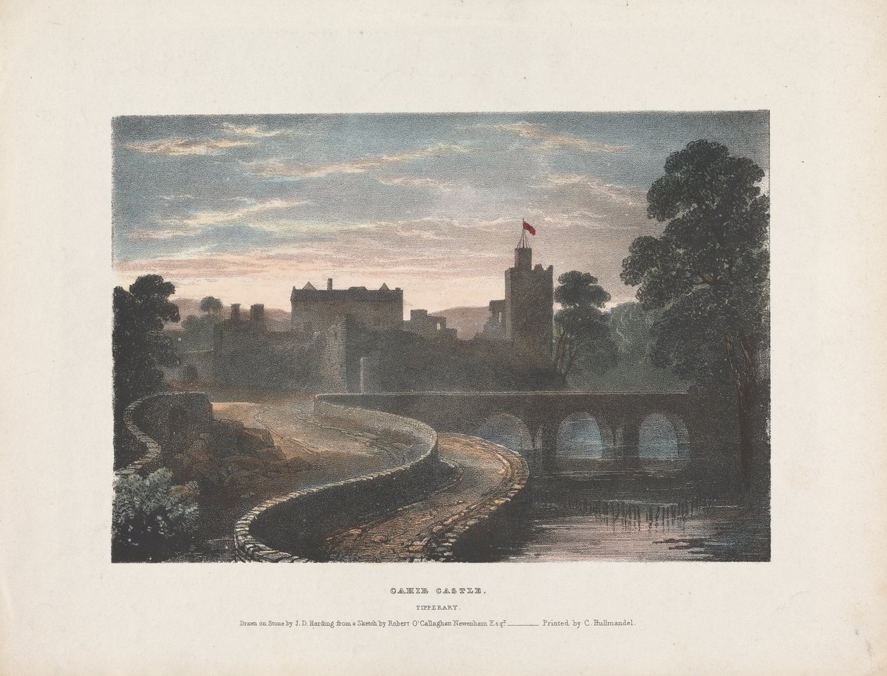 Castelo de Cahir de James Duffield Harding