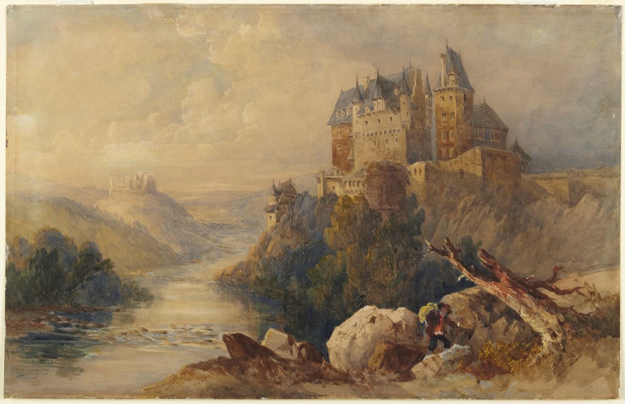 Manhã cedo no Mosela de James Duffield Harding