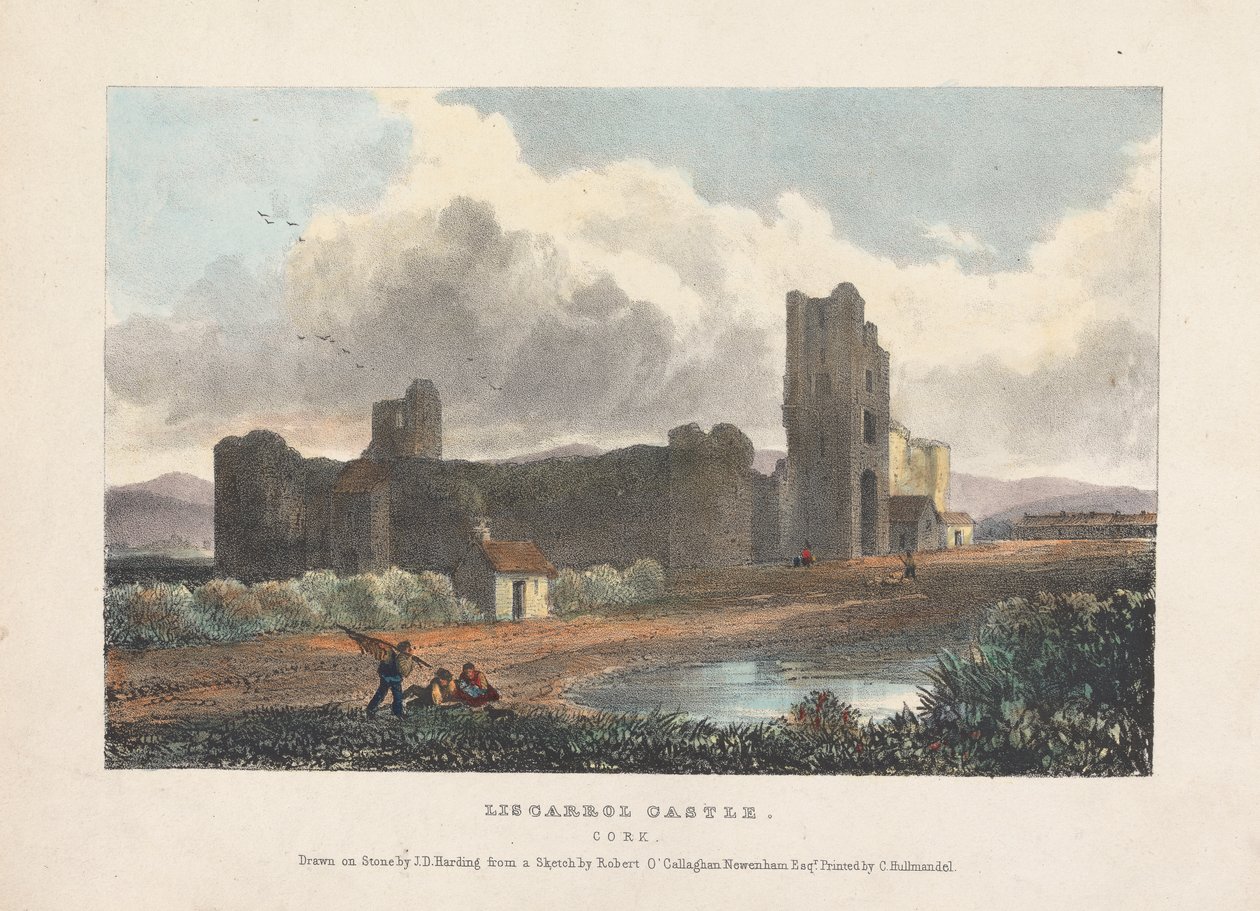 Castelo de Liscarrol de James Duffield Harding