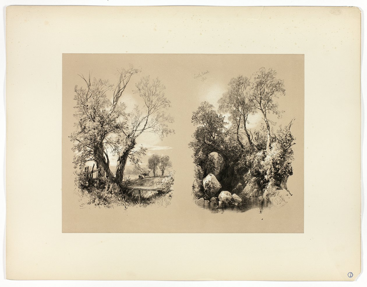 South Brent, de Seleções Pitorescas de James Duffield Harding