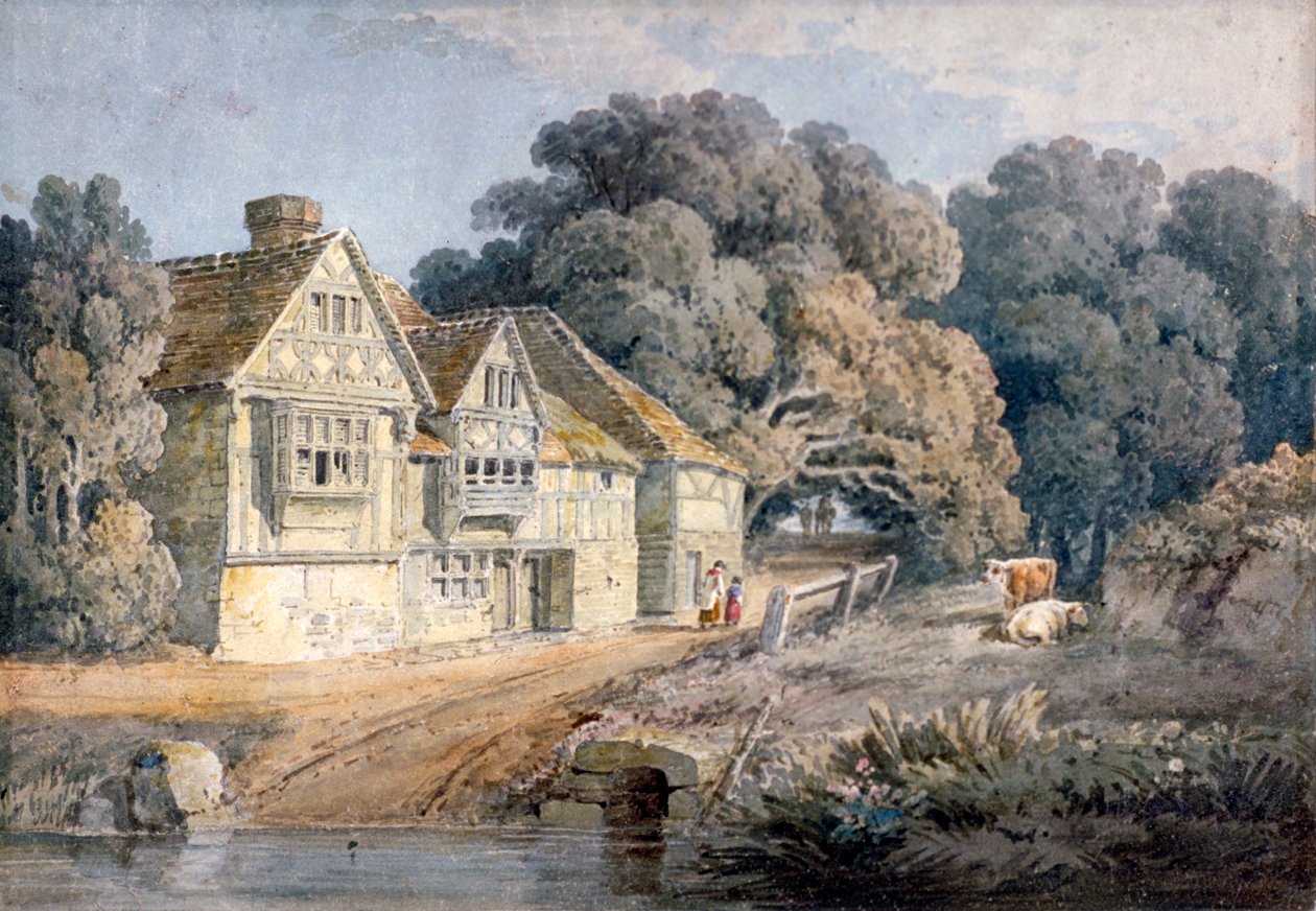 "The Ost House at Hastings, Sussex", século XIX.                de James Duffield Harding