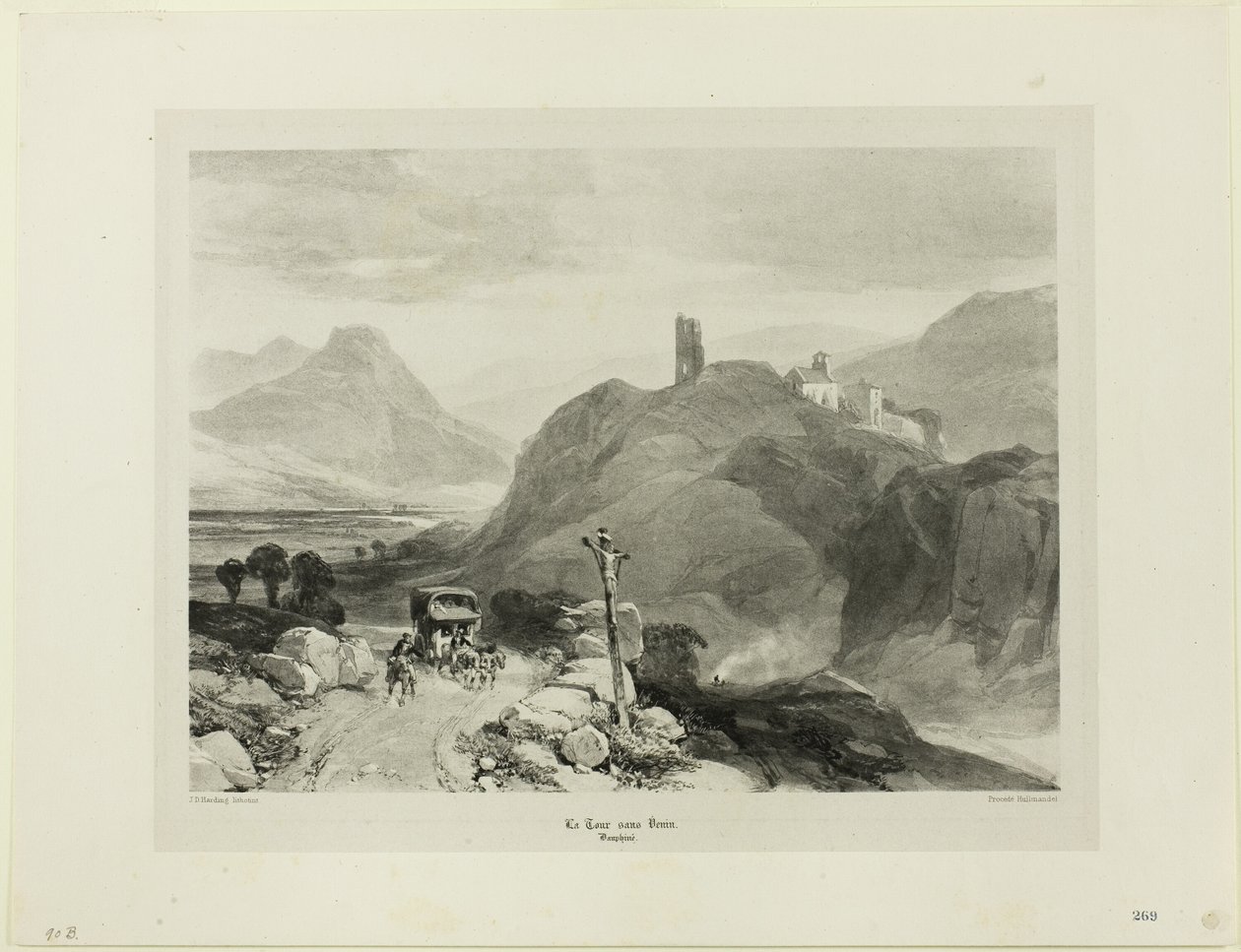 O Tour-sans-Venin, região do Dauphiné de James Duffield Harding
