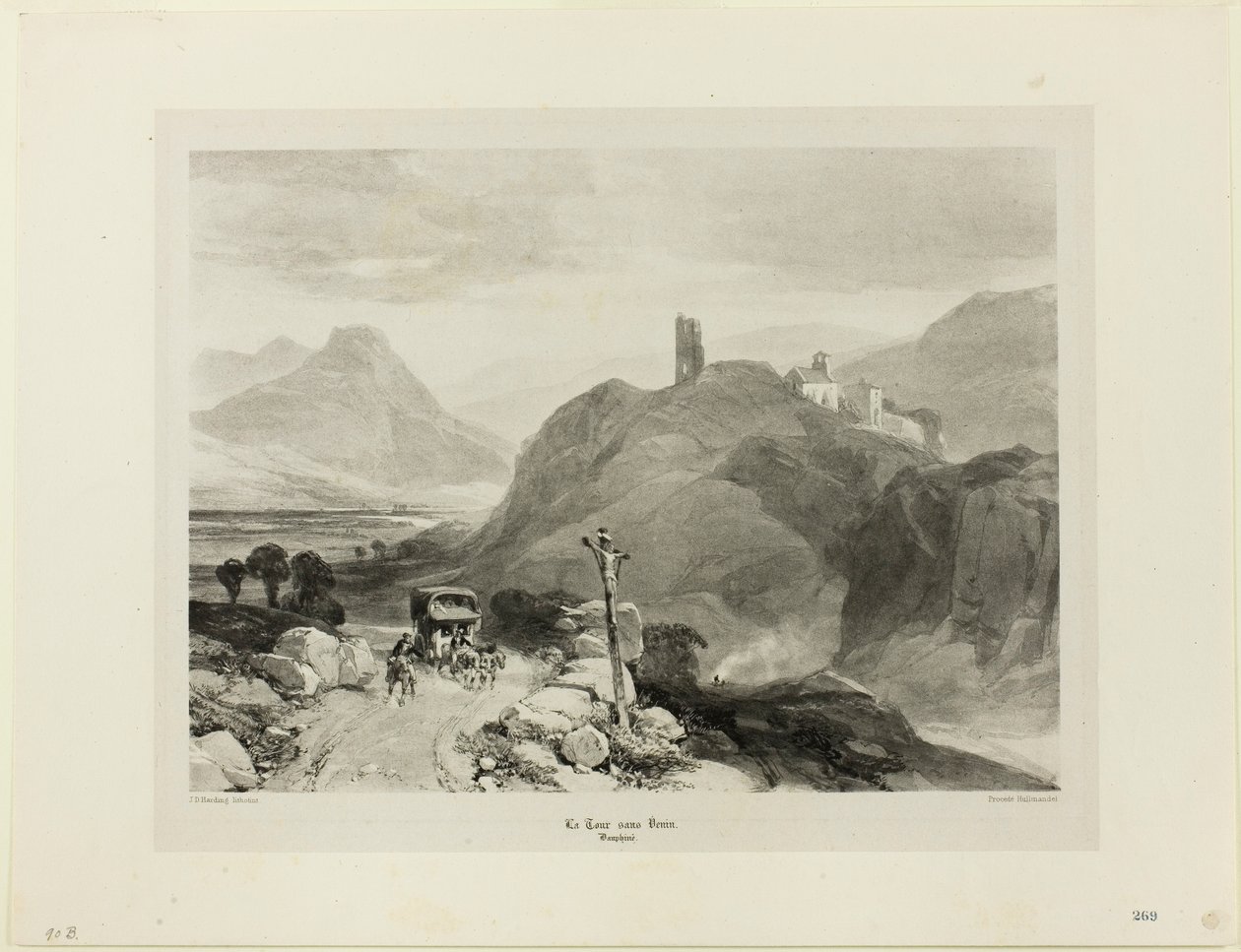 O Tour-sans-Venin, região do Dauphiné de James Duffield Harding