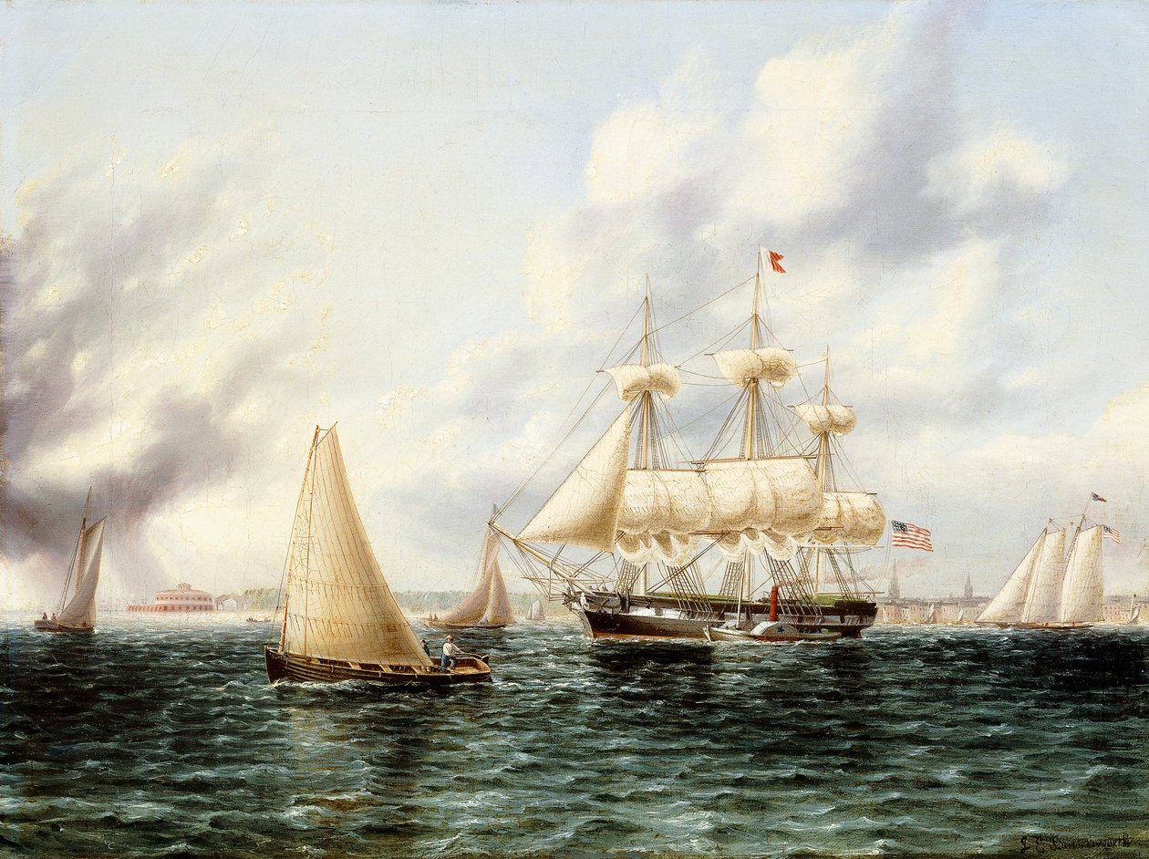 Porto de Nova Iorque, de James E. Buttersworth