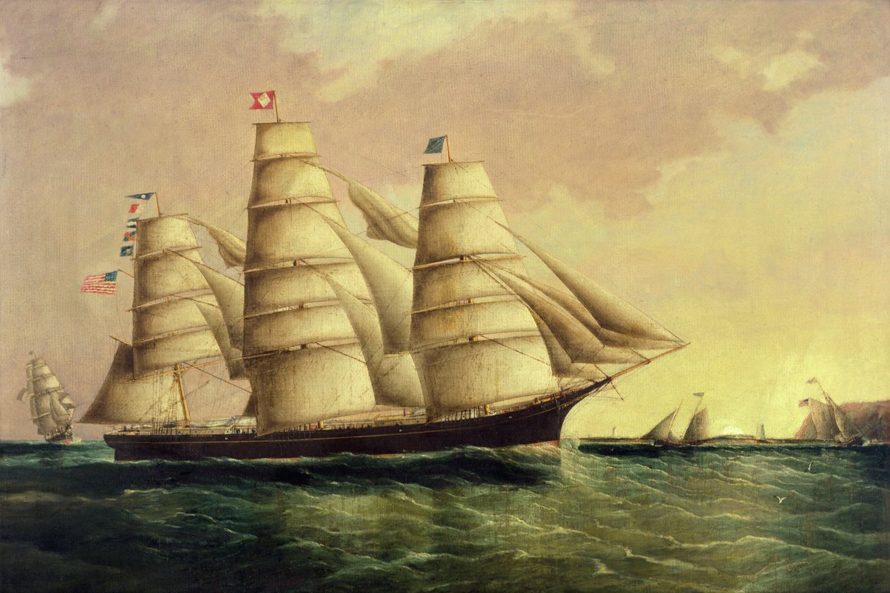 Valparaiso (óleo sobre tela) de James E. Buttersworth
