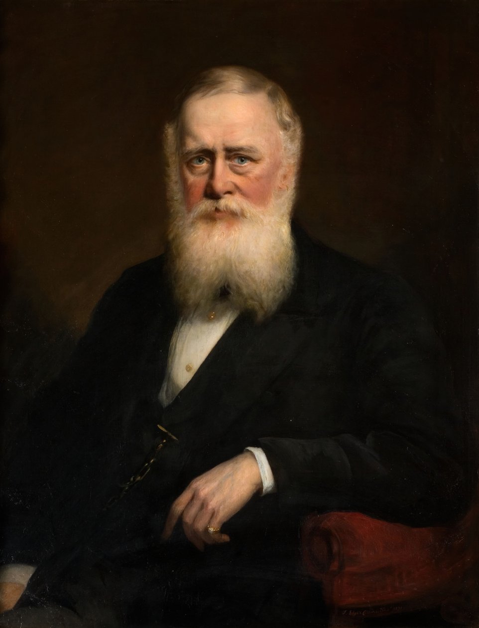 Retrato de Thomas Phillips, 1871. de James Edgell Collins