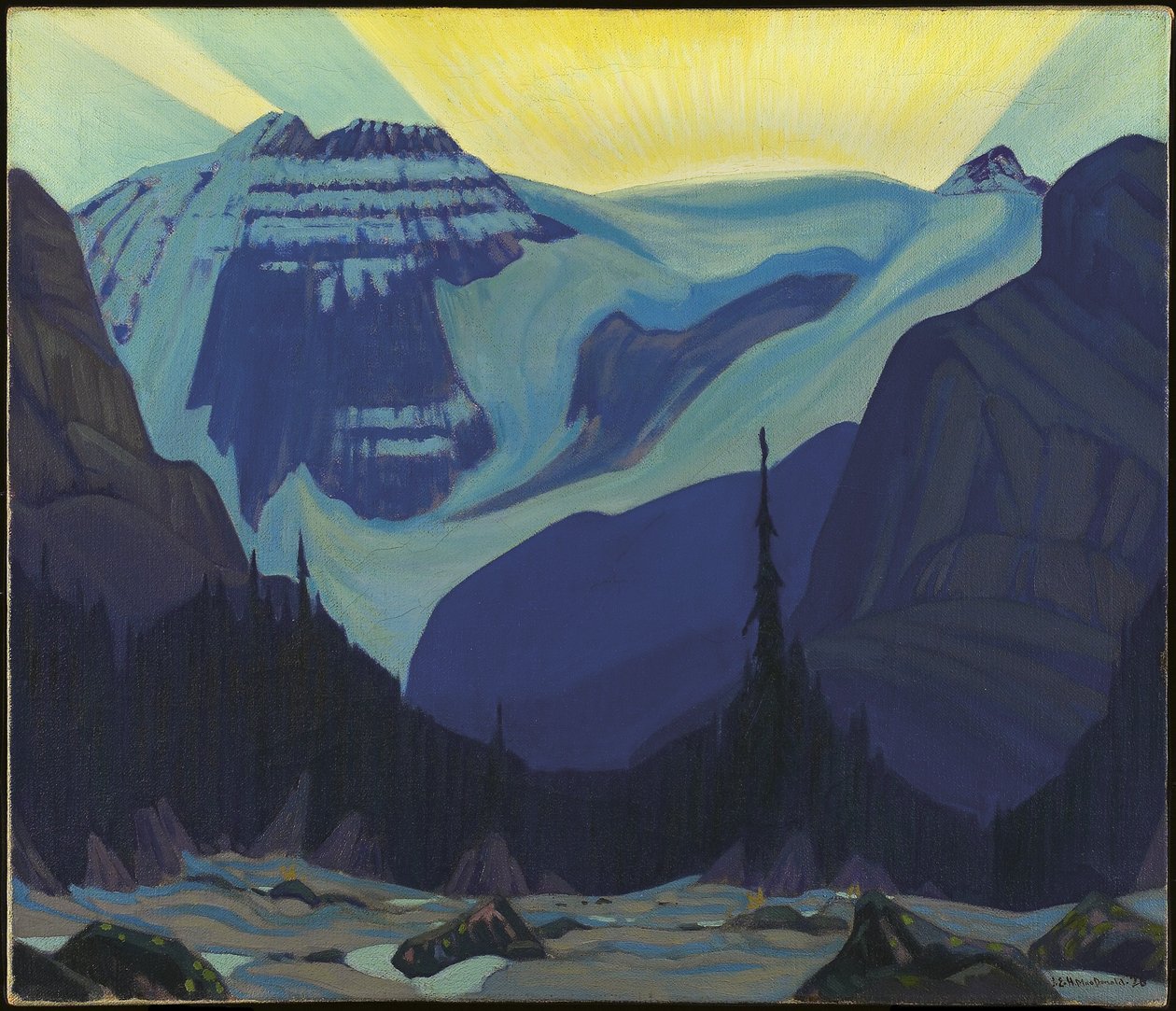 De manhã cedo, Montanhas Rochosas, 1926 de James Edward Hervey Macdonald