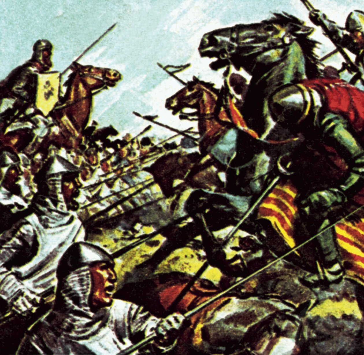Batalha de Bannockburn de James Edwin McConnell